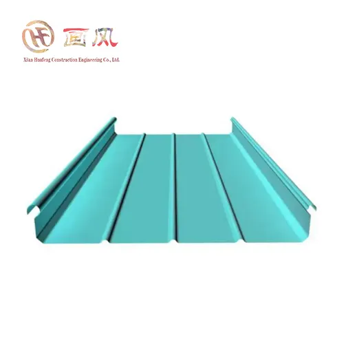 धातु की छत के पैनलों को लॉक करना